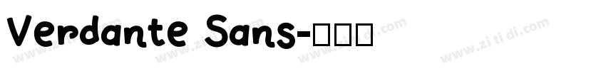 Verdante Sans字体转换